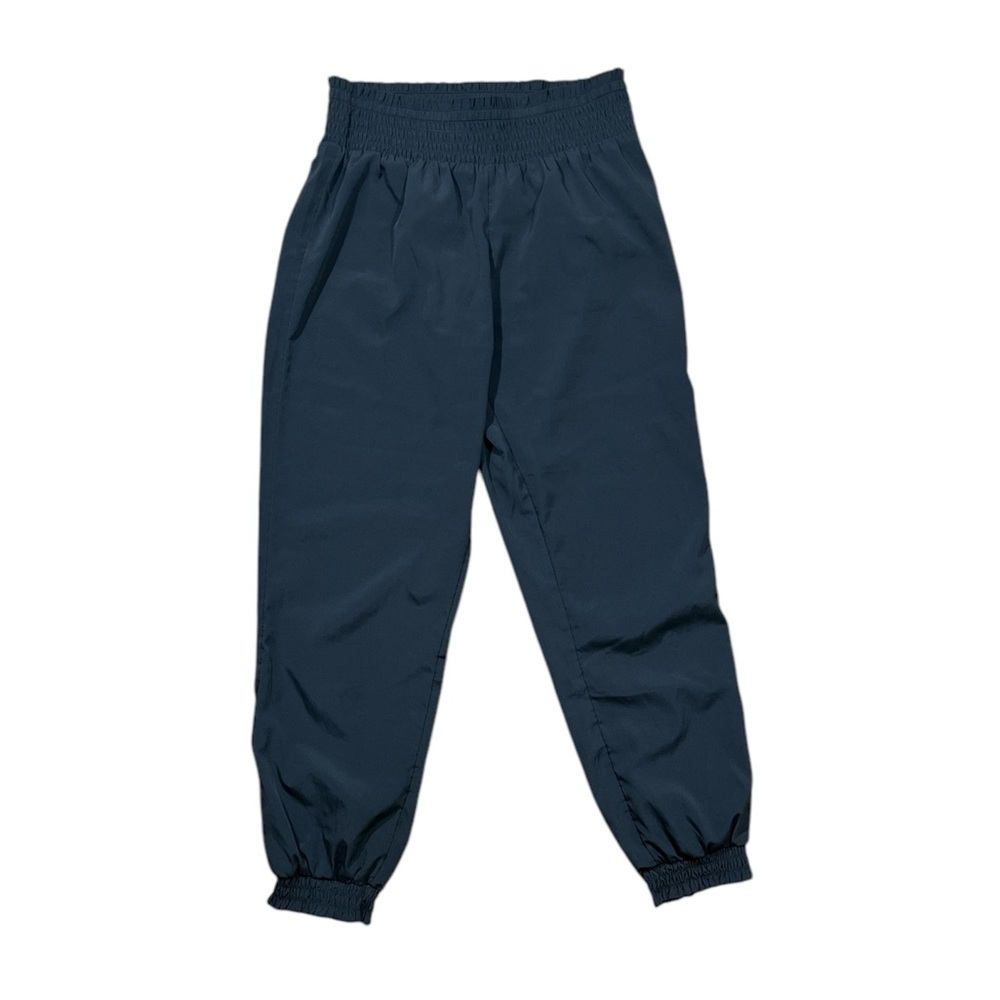 Aerie Gray Jogger Track Pants with Elastic Waistband